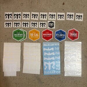 Ragnar Relay Stickers and Temporary Tattoos (Road and Trail)